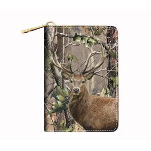 5637 RFID Small Credit Card Holder Wallets , Slim Leather Card Case Wallet